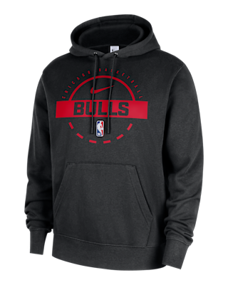 Chicago Bulls Club Men's Nike NBA Practice Pullover Hoodie